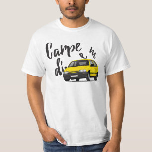 T-shirt Carpe Diem avec Daihatsu Charade GTti