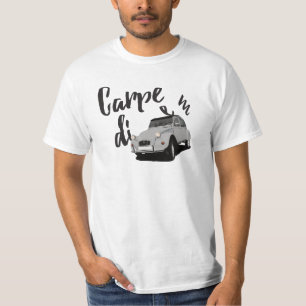T-shirt Carpe diem avec la 2CV - 29 couleur