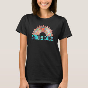 T-shirt Carpe Diem Latin - Indigène Mandala 1 - Amusants