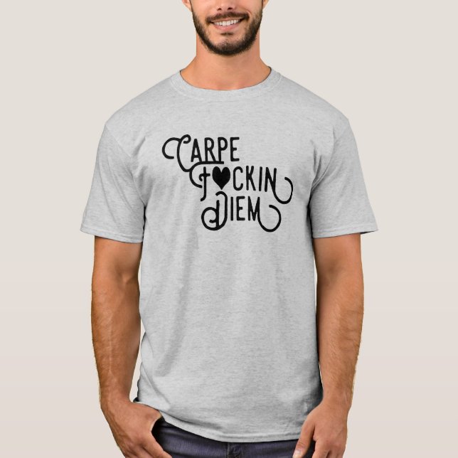T-shirt Carpe F Diem (Devant)