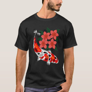 T-shirt Carpe Japon Koi Fleur De Cerisier 68