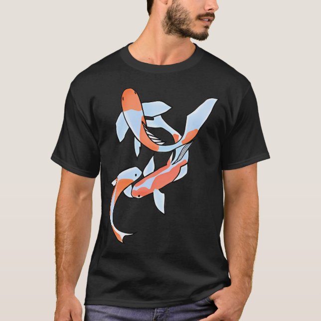 T-shirt carpe koi (Devant)