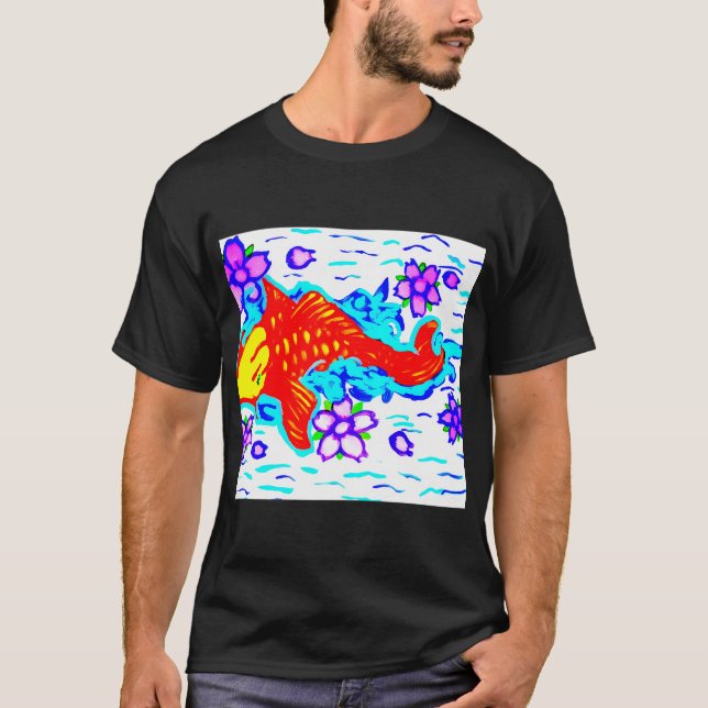 T-shirt Carpe Koï (Devant)