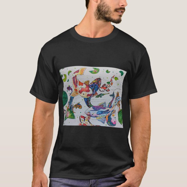 T-shirt Carpe koï (Devant)