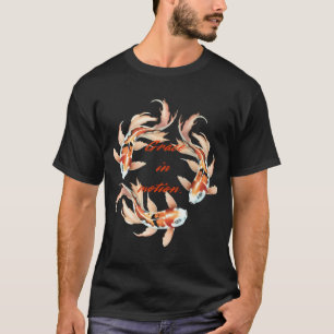 T-shirt Carpe koï avec dicton