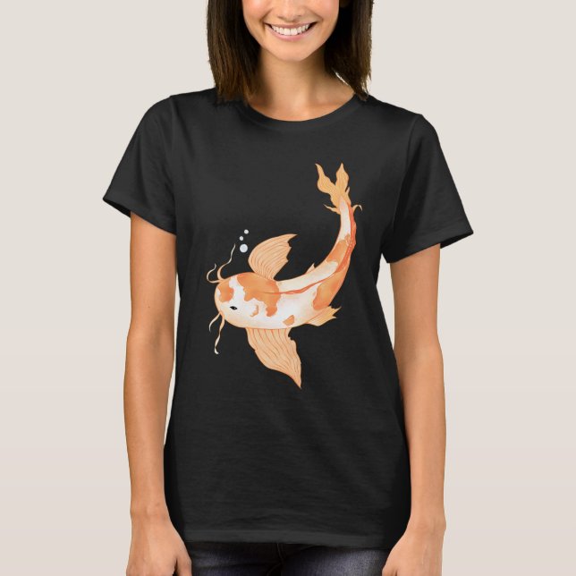 T-shirt Carpe Koï Japonaise (Devant)