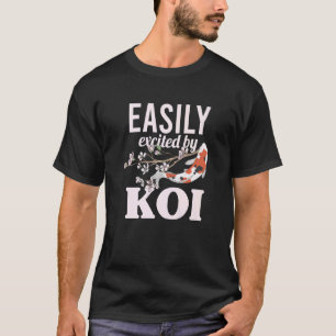 T-shirt Carpe Koï Japonaise Nishikigoi Poisson Facilement 