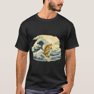 T-shirt Carpe Koï Japonaise Ukiyo-e