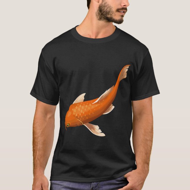 T-shirt Carpe Koï Orange (Devant)