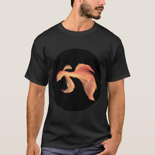 T-shirt Carpe Koï Orange (Devant)