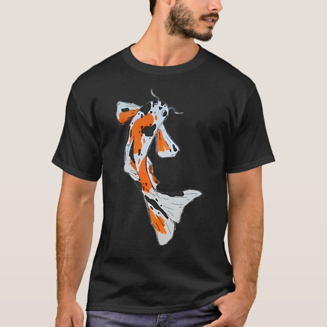 T-shirt Carpe Koï Orange (Devant)