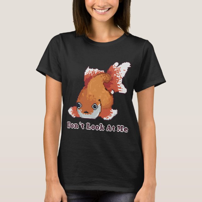T-shirt Carpe Koi Pixel (Devant)