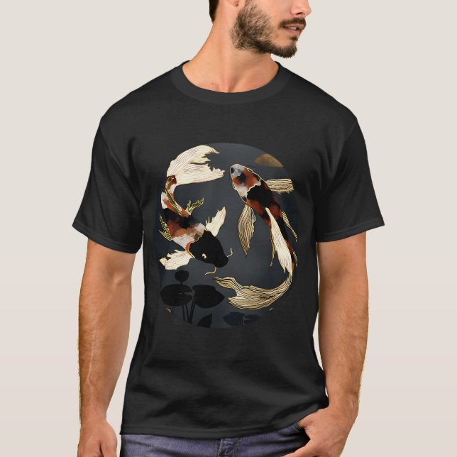 T-shirt Carpe métallique IV (Devant)