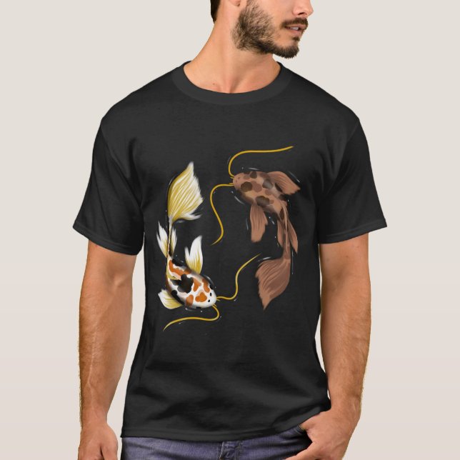 T-shirt Carpe - Poisson koi (Devant)