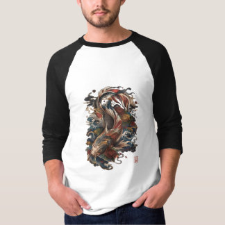 T-shirt Carpeaux Japonais Koi | Tatouage Traditionnel Japo