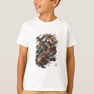 T-shirt Carpeaux Japonais Koi | Tatouage Traditionnel Japo