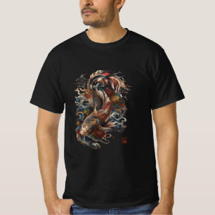 T-shirt Carpeaux Japonais Koi Tatouage Traditionnel Japo