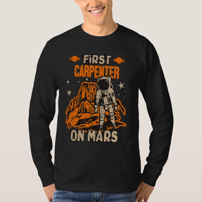 T-shirt Carpenter Astronaut (Devant)