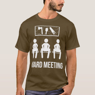 T-shirt Carpenter Carpenter Meeting Carpenter ou Woworker