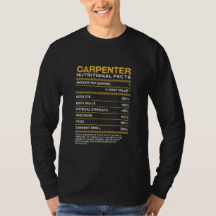 T-shirt Carpenter Nutrition Facts