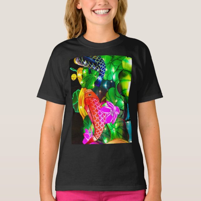 T-shirt Carpes illuminées (Devant)