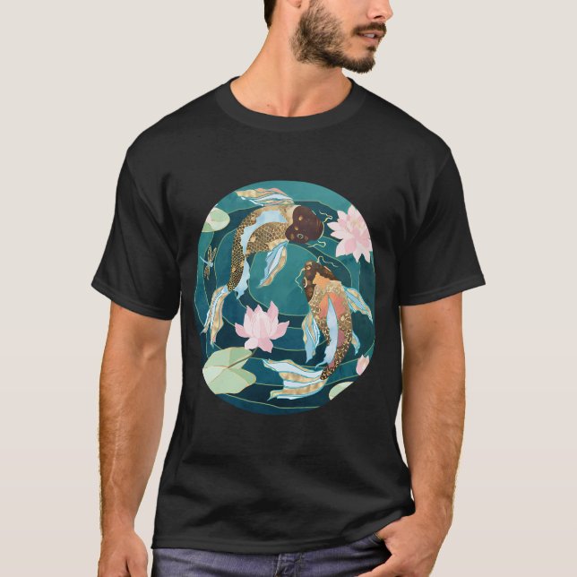 T-shirt Carpes métalliques III (Devant)