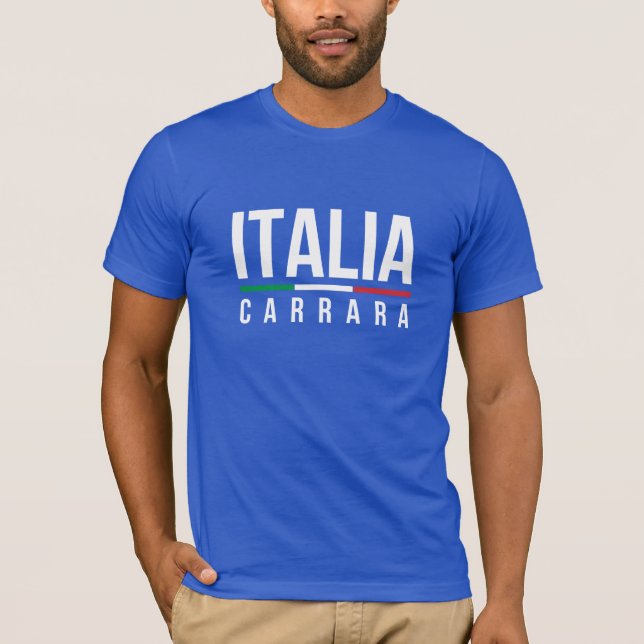 T-shirt Carrare Italie (Devant)