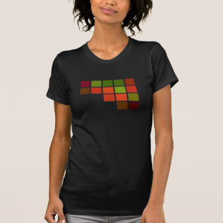 T-shirt Carré Abstrait