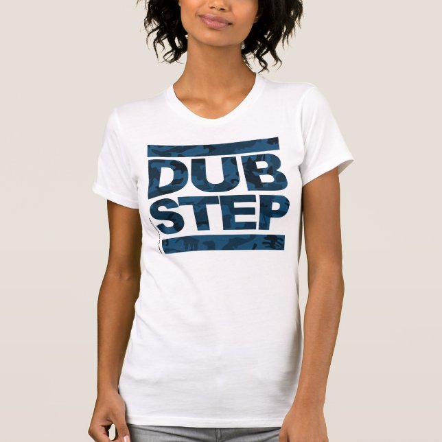 T-shirt Carré classique de Dubstep Camo (Devant)