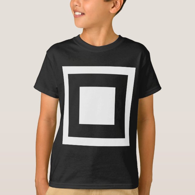 T-shirt Carré dans un Carré (Devant)