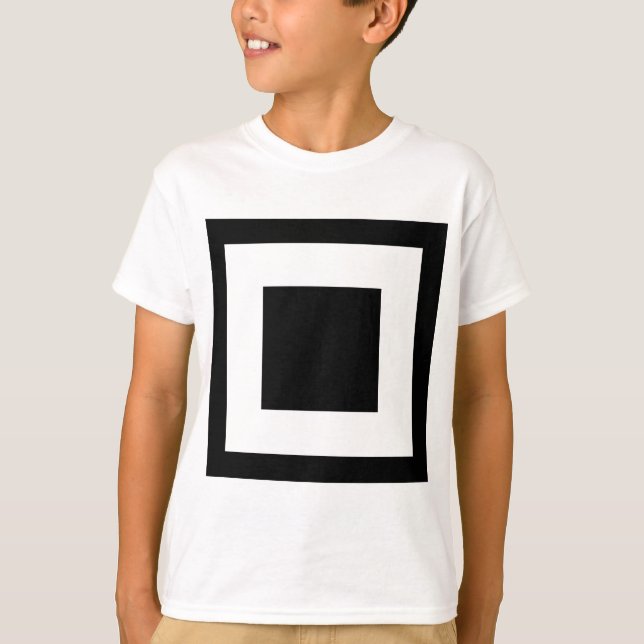 T-shirt Carré dans un Carré (Devant)