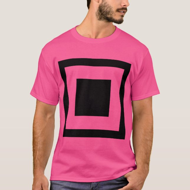 T-shirt Carré dans un Carré (Devant)