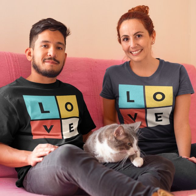 T-shirt Carré De L'Amour (Créateur téléchargé)