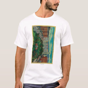 T-shirt Carré de Pershing montrant Los Angeles