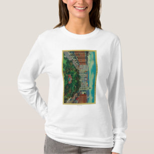 T-shirt Carré de Pershing montrant Los Angeles