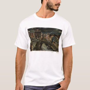 T-shirt Carré de tonnelier au cru 1907 de New York City d