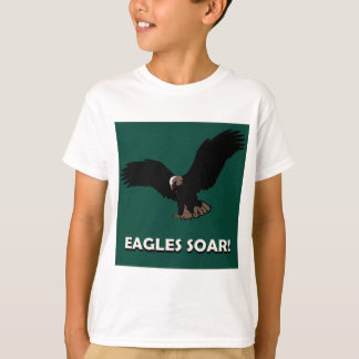 T-shirt Carré d'Eagle de vol