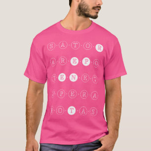 T-shirt Carré magique Sator latin Sator Arepo Tenet Opera