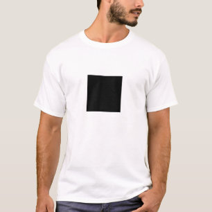 T-shirt Carré noir