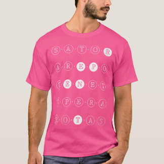 T-shirt Carré Sator latin magique des femmes Sator Arepo T