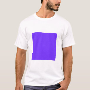 T-shirt Carré simple - Azure profond
