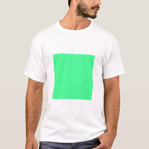 T-shirt Carré simple - Vert menthe