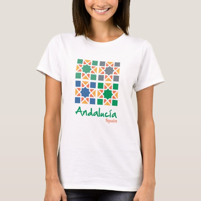 T-shirt Carreaux Andalous 4 (Devant)