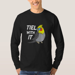 T-shirt Carrelage Avec Il Cockatiel Oiseau Parrot