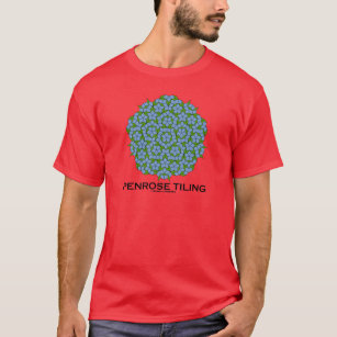 T-shirt Carrelage de Penrose (symétrie quintuple)