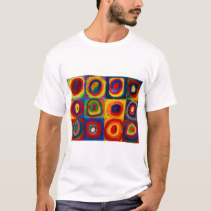 T-shirt Carrés avec cercles, Abstraits, Wassily Kandinsky