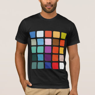 T-shirt Carrés de couleur