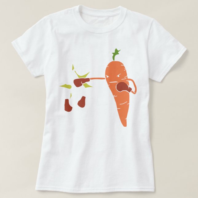 T-shirt Carrot Knockout (Design devant)