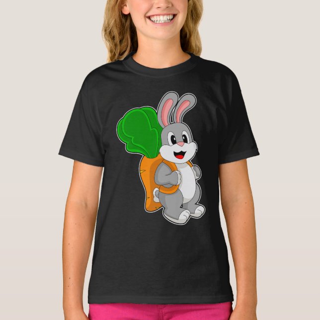 T-shirt Cartable élève lapin (Devant)