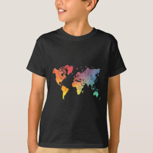 T-shirt carte 5 de mot